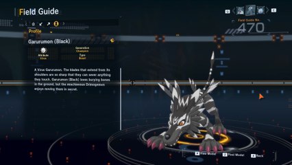 garurumon (black) all digivolution/de-digivolution/profile Digimon Story Time Stranger