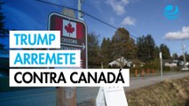 Trump intensifica críticas a Canadá por comercio y anuncio de Reagan