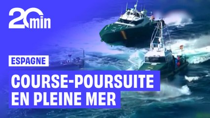 Espagne : Course-poursuite en pleine mer contre des trafiquants de DROGUE