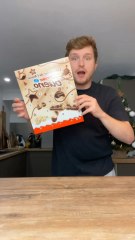 Calendrier de l’avent Kinder Bueno 😍✨Pour les fans de la pâte à tartiner Bueno, c’est juste parfait 😂Le calendrier de l’avent 2025 promet une gourmandise différente pendant 24 jours 🎉✨Et toi, tu es plus Kinder Bueno classique ou White ? 👀