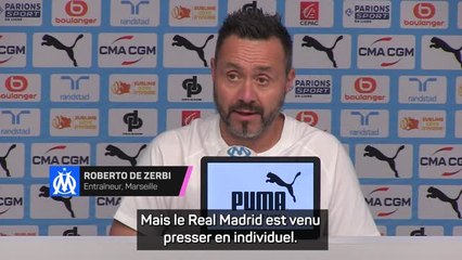 Marseille - De Zerbi décrypte le jeu agressif du RC Lens