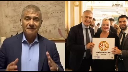 Pecoraro Scanio: Fate la pizza, non la guerra