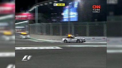 Piquet choca contra el muro Singapur 2008