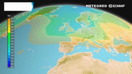 Previsioni dei geopotenziali a 500 hPa in Europa: come il flusso atlantico influenza il tempo 🌧️