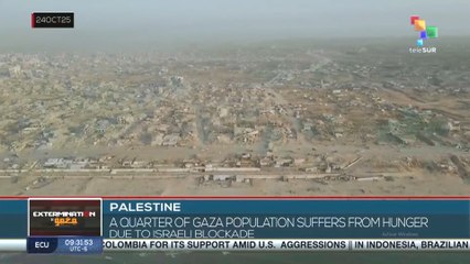 Palestine, a quarter of Gaza population suffers from hunger due to Israeli blockade