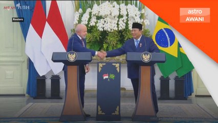 Indonesia, Brazil perkukuh kerjasama, guna mata wang masing-masing