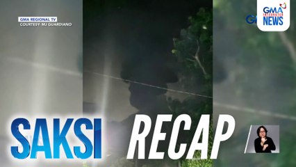 Saksi: (Part 1) Pagputok ng Bulkang Kanlaon; Negosyanteng nagbebenta ng umano'y mga nakaw na baterya, arestado