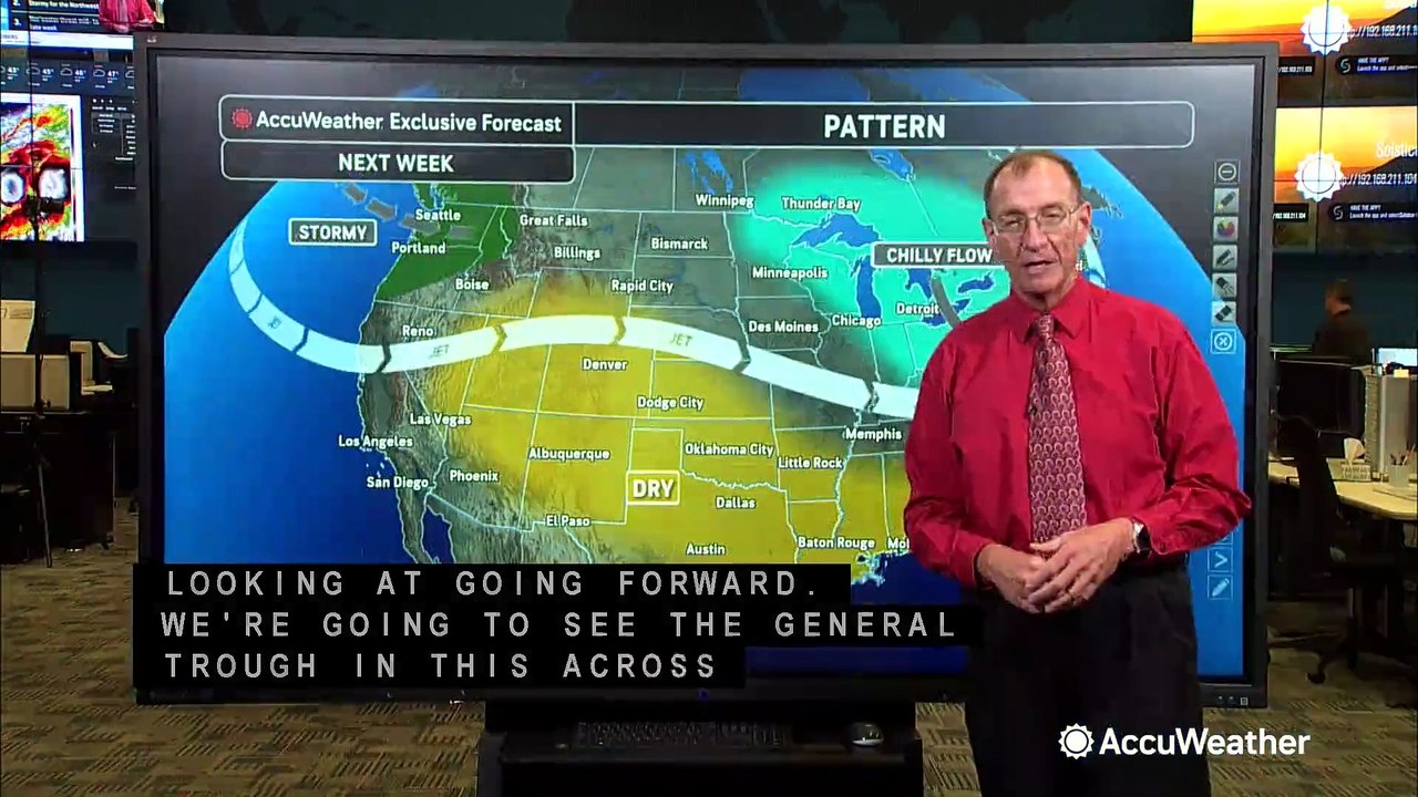 Look ahead: Stormy Northwest; Cool in Northeast...