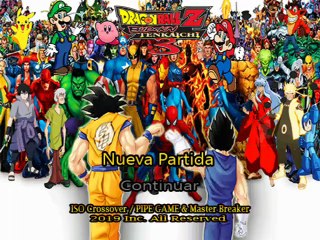 Dragon Ball Z: Budokai Tenkaichi 3 ISO Crossover online multiplayer - ps2