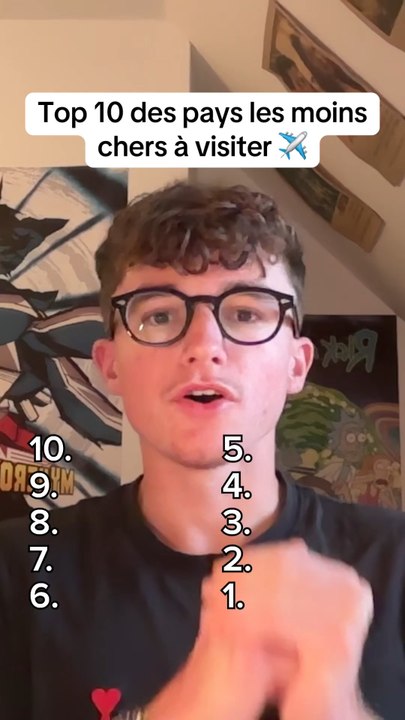 Top 10 des pays les moinschers à visiter  #pays #voyage #voyagerpascher
