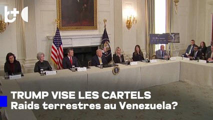 Trump avertit d'attaques terrestres au Venezuela, ciblant les cartels de drogue