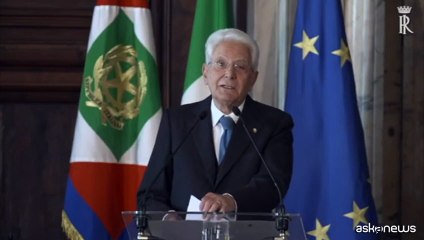 Mattarella: l'Europa è il nostro destino, l'abbiamo scelto