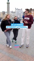 Si la Russie attaquait la France, qu'est ce que tu ferais ? #microtrottoir