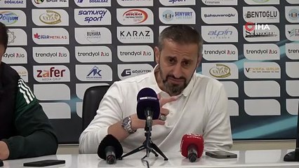 Serkan Özbalta: "Galibiyeti çok özlemiştik"