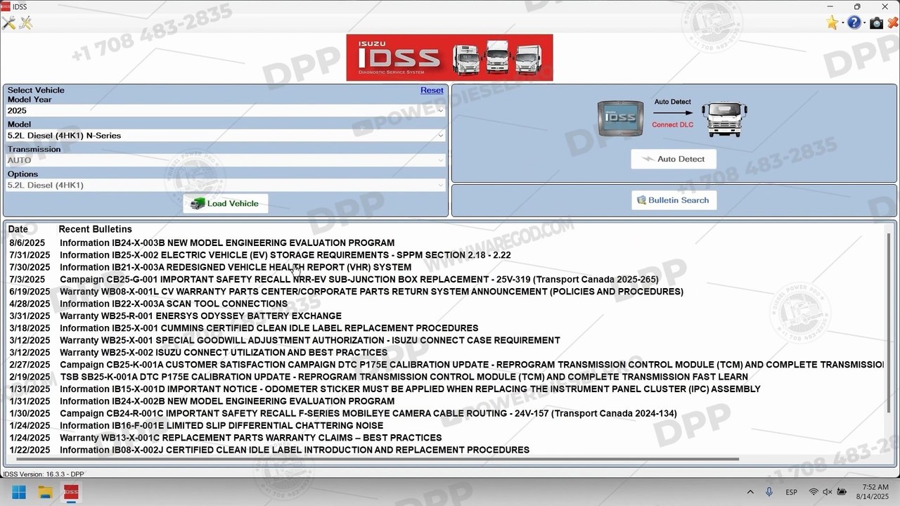 STEP-BY-STEP ISUZU US-IDSS 08.2025 INSTALLATION GUIDE