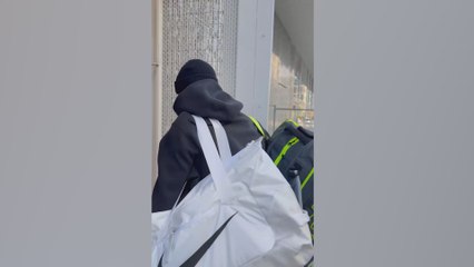 La lleagada de Carlos Alcaraz a París para el último Masters 1000 de la temporada