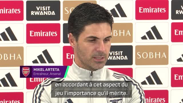 Arsenal - Arteta a compris il y a 10 ans l'importance des coups de pied arrêtés