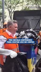 Prefeito Álvaro Damião lança programa especial de coleta de lixo