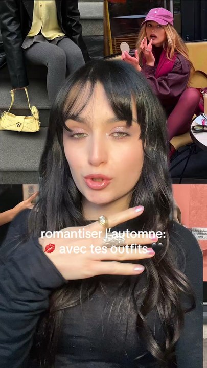 Romantiser l’automne avec tes outfits 💋