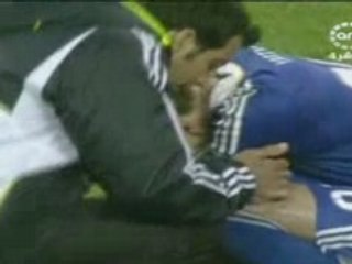 Post-match celebrations 1