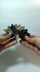Origami Peacock from Old Magazine Paper | Easy Paper Craft Tutorial