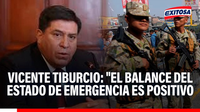 Ministro del Interior asegura que el balance del estado de emergencia es positivo: Si nos golpean una vez, respondemos dos veces