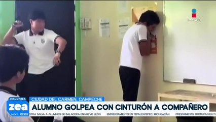 Alumno golpea con un cinturón a uno de sus compañeros, ya se investigan los actos