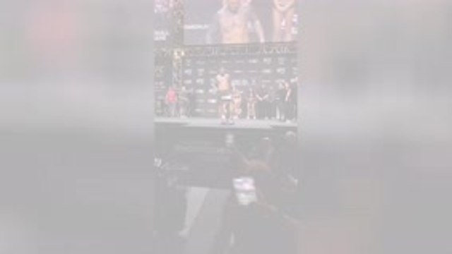 UFC 321 - Pesées et face-à-face entre Gane et Aspinall