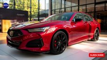 2025 Acura TLX Unveiled