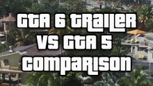 GTA 6 Trailer vs GTA 5 Comparison