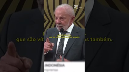 Lula diz que traficantes 'são vítimas dos usuários de drogas' e fala em combater viciados