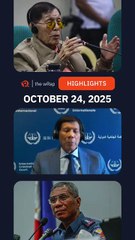 Today’s headlines: Juan Ponce Enrile, ICC, Nicolas Torre | The wRap | October 24, 2025