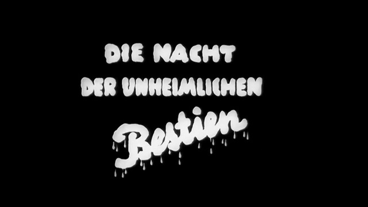 Die Nacht der unheimlichen Bestien Film deutsch