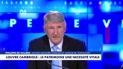 Philippe de Villiers : «Qu’est-ce qui va rester demain de notre patrimoine ?»