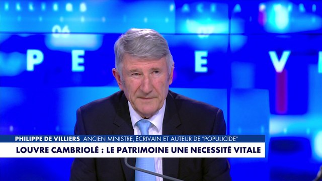 Philippe de Villiers : «Qu’est-ce qui va rester demain de notre patrimoine ?»