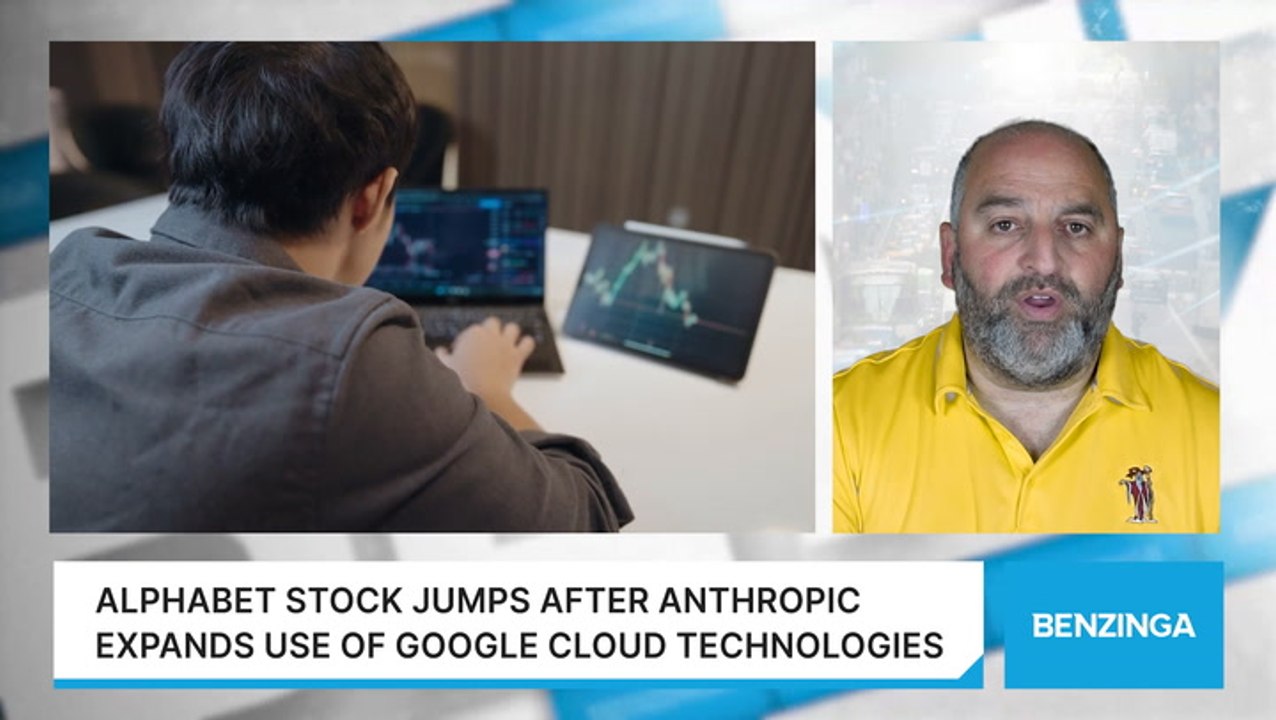 Alphabet Stock Jumps After Anthropic Expands Use Of Google Cloud Technologies