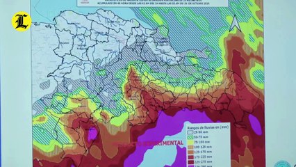 Las lluvias podrían extenderse hasta la semana que viene