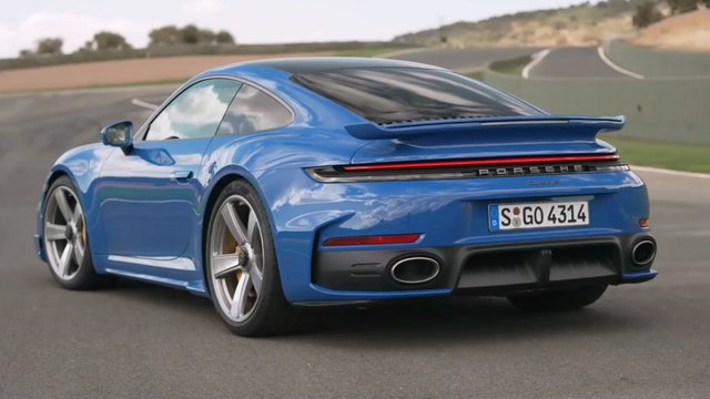 Neuer Porsche 911 Turbo S 2026: Hybrid-Power & Design in Lugano Blau