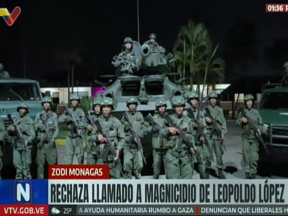 ZODI 51°  Monagas  rechaza declaraciones de invasión por parte de traidores a la patria