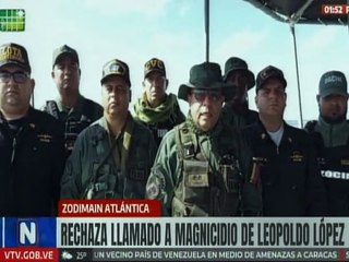 ZODIMAIN Atlántica condena llamado a la intervención militar que realiza la derecha fascista