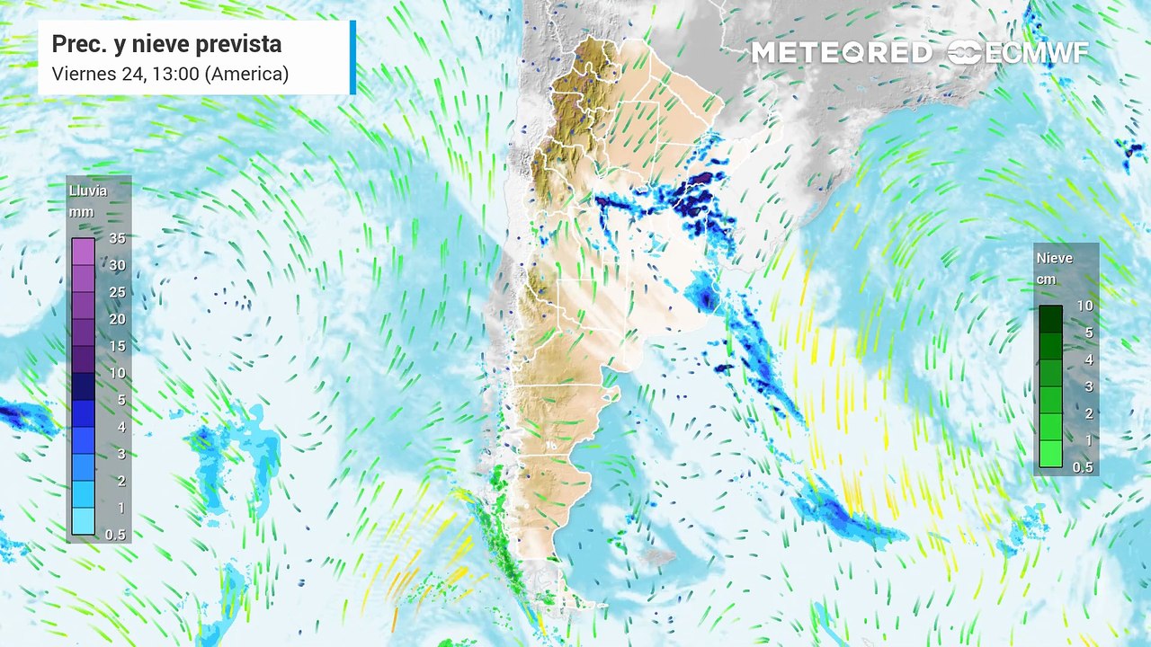 Tormentas fuertes y alerta naranja del SMN para el norte argentino durante este fin de semana