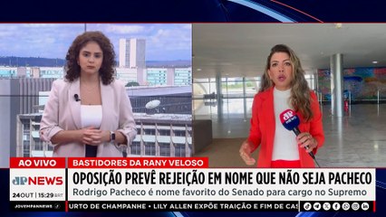 Lula enfrenta pressão por indicação ao STF; oposição quer Rodrigo Pacheco | TEMPO REAL