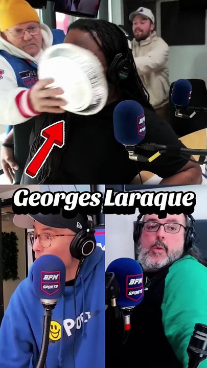 😂 Tacu, la légende ! Han ! Il entarte Georges Laraque en direct à la radio !!!