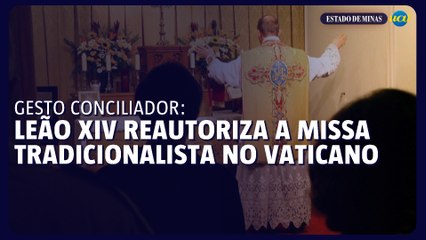 Em gesto conciliador, Leão XIV reautoriza a missa tradicionalista no Vaticano