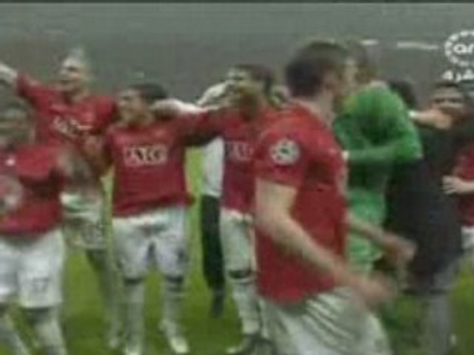 Post-match celebrations 2