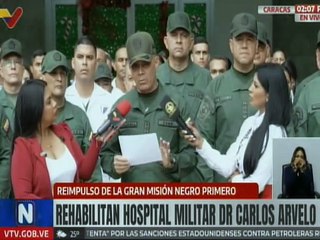 Vpdte. Sec. Padrino López detalló las áreas rehabilitadas del Hospital Dr. Carlos Arvelo