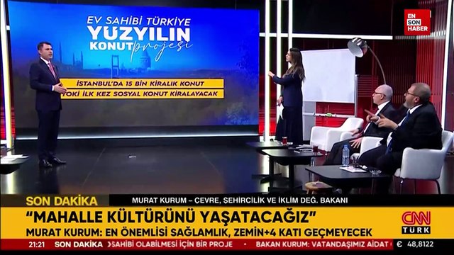 Murat Kurum: İstanbul'da 15 bin kiralık konut yapacağız