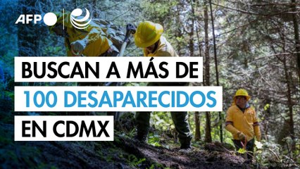 Inician búsqueda de más de un centenar de desaparecidos en zona boscosa de Ciudad de México