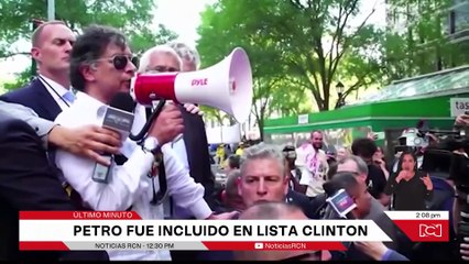 Presidente Gustavo Petro y Armando Benedetti fueron incluidos en la Lista Clinton de Estados Unidos