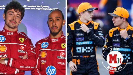 Ferrari y McLaren: Lewis Hamilton, Charles Leclerc, Oscar Piastri y Lando Norris se hacen presentes en el GP de México